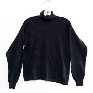 Metropolitan View Extra Fine Italian Merino Wool Pullover Sweater Size‎ M preppy